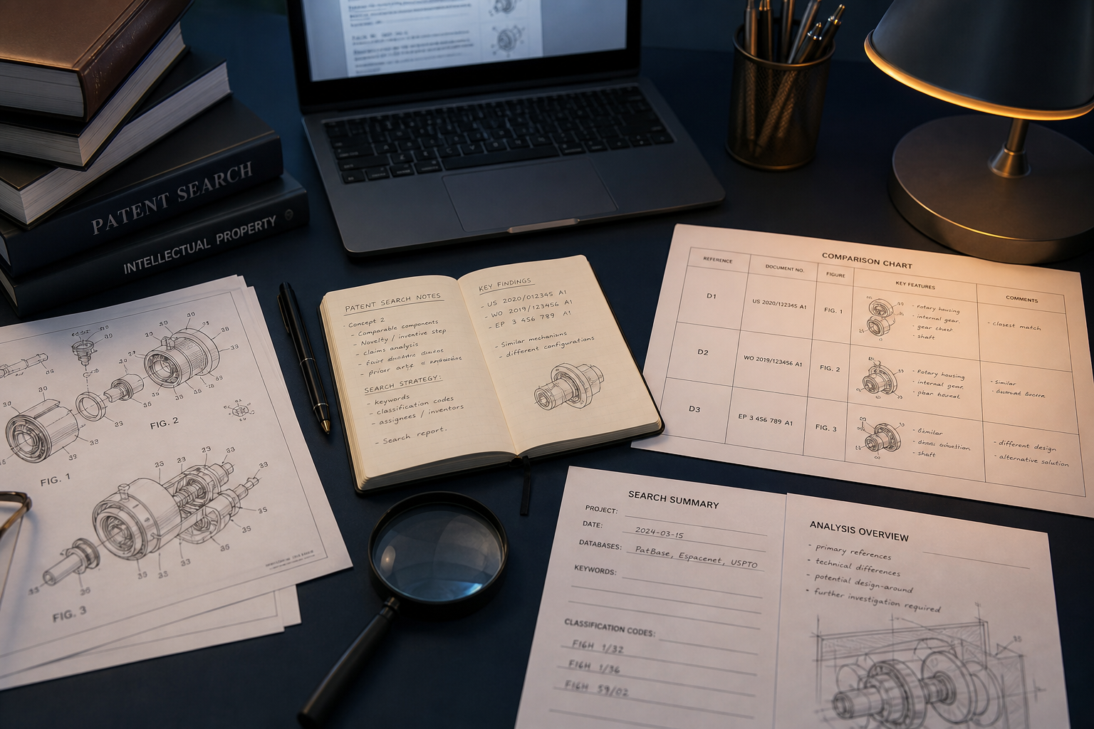 Patent search and analysis